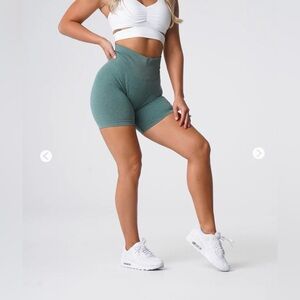 NVGTN Forest Green Pro Seamless Shorts size M